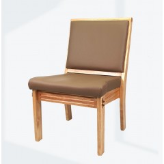 고무나무 원목 개인 의자 MS-02